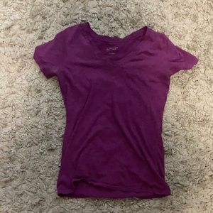 Arizona Jeans Co purple V-neck